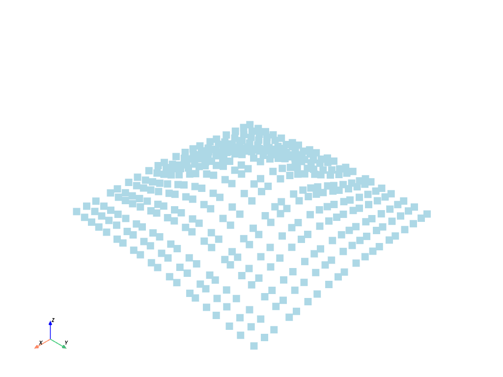 d create tri surface