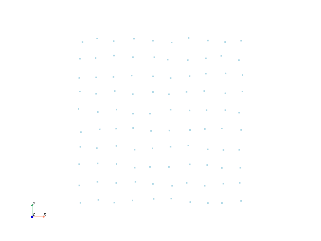 d create tri surface
